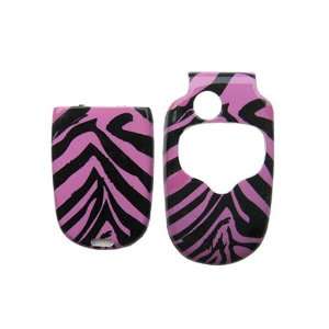  faceplate PINK and BLACK ZEBRA STRIPES (many other designs available