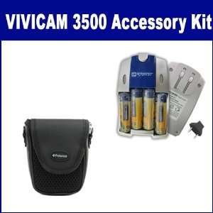  Vivitar ViviCam 3500 Digital Camera Accessory Kit includes 