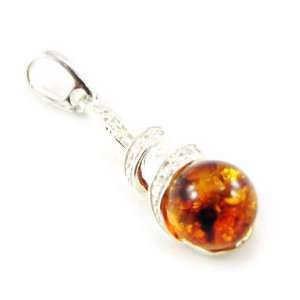  Pendant silver Inspiration amber. Jewelry