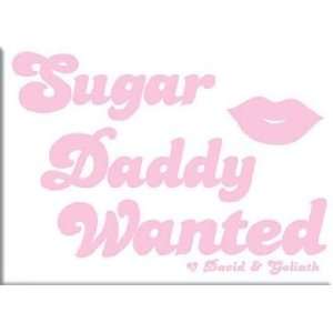  David & Goliath Sugar Daddy Wanted Pocket Mirror 50752 