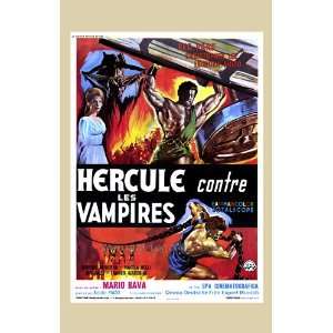 Hercules in the Haunted World (1964) 27 x 40 Movie Poster Spanish 