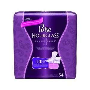  POISEÂ® Hourglass Pads   Moderate (Pack of 54) Health 