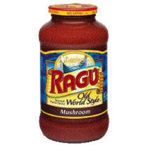 Ragu Ows Mushroom Sauce   12 Pack  Grocery & Gourmet Food