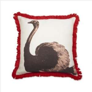  Ostrich Pillow in Bisque Stuffed No