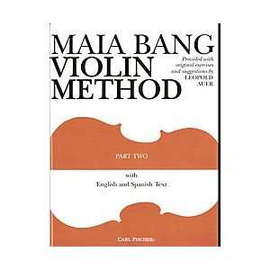  Maia Bang Violin Method, Part II Musical Instruments