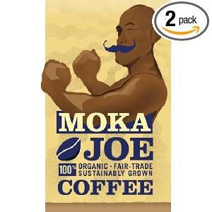 Moka Joe Coffee Moka Joe Blend, 12 Ounce Bags (Pack of 2)  