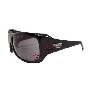  Black Flys Snow Fly Sunglasses   Black/Red One Size 