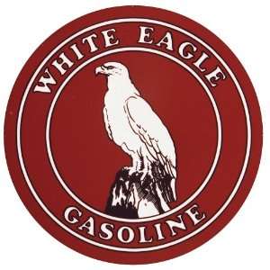 Husky Liners 00024 SignPast White Eagle Gasoline Round Reproduction 