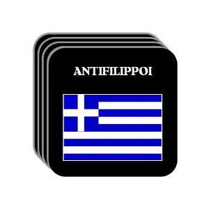  Greece   ANTIFILIPPOI Set of 4 Mini Mousepad Coasters 