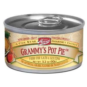  Merrick Grammys Pot Pie Cat Food 3.2 oz (24 Count Case 
