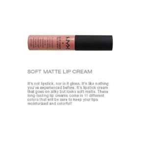 NYX Soft Matte Lip Cream, Istanbul Beauty