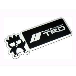 TRD Toytota Racing Development Bad Badtz Maru Aluminum Emblem Badge 