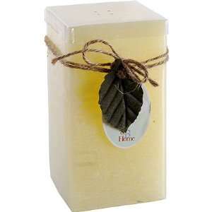  Vanilla Scented Battery Candle 3x6 Square