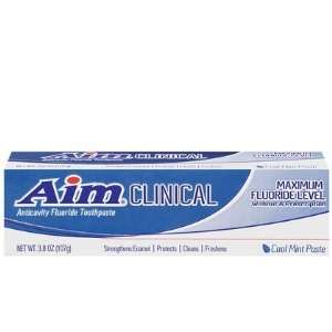  AIM Clinical Anticavity Fluoride Toothpaste 3.8 oz Health 