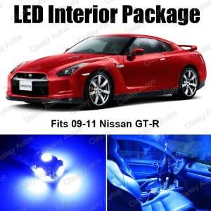 Nissan GTR Blue Interior LED Package (7 Pieces)