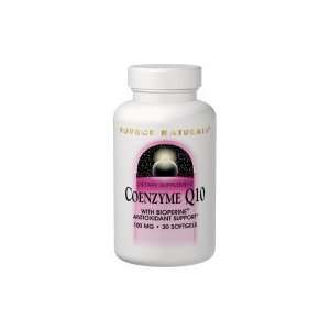  CoQ10 30 mg with Bioperine 120 Softgels by Source Naturals 