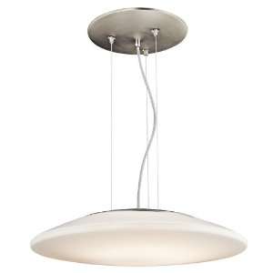  Kichler Lighting 10710NI Ara 1 Light Fluorescent Round 