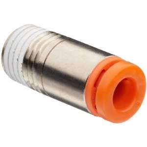 SMC KJS07 33S Stainless Steel Push To Connect Tube Fitting, Hex Socket 