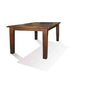   Rect. Ext. Dining Table Extends To 96 Straight Legs