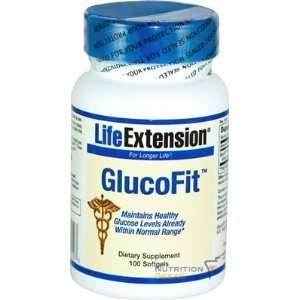  Life Extension GlucoFit, 100 Softgel Health & Personal 