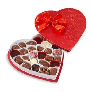 Valentine Heart, 14 oz heart shaped box Grocery & Gourmet Food