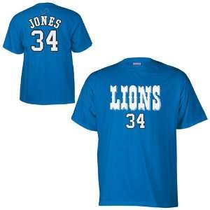  Reebok Detroit Lions Kevin Jones Youth Player T Shirt 