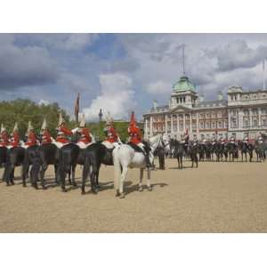  The Changing of the Guard, Horse Guards Parade, London 