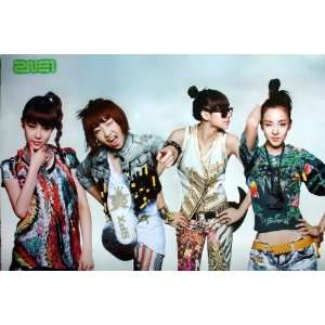 2ne1 to Anyone Korean Girl Group Pop Dance Wall Decoration Poster Size 
