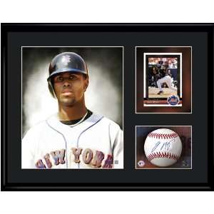 New York Mets MLB Jose Reyes Limited Edition Lithograph With Facsimile 