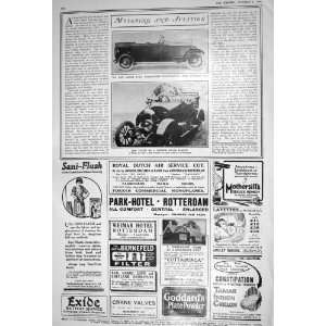  1922 ROLLS ROYCE SIX CYLINDER OPEN TOURING MOTOR CAR 