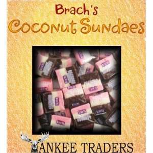 Brachs Sundaes Neapolitan Coconut Candy 2 Pounds Aprox 65 Pieces