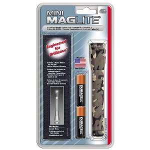  Maglite Minimag AA Holster Pack   Camo Body