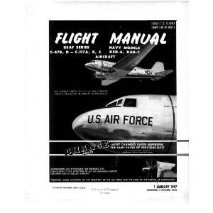  Mc Donnell Douglas C 47 B C 117A Aircraft Flight Manual 