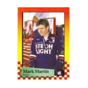  1989 Maxx Previews #5 Mark Martin   NASCAR Trading Card 