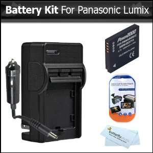  Battery Kit For Panasonic Lumix DMC TS4, DMC TS3, DMC TS2 