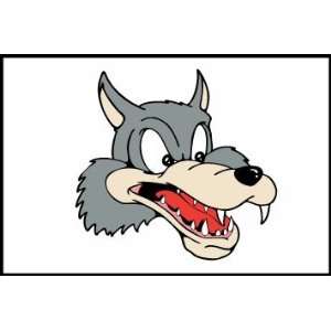  Big Bad Guy Wolf (Cartoon) Mousepad 