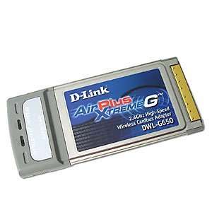  D Link AirPlus XtremeG 802.11g Cardbus PC Card 