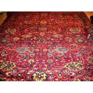  12x17 Hand Knotted Antique/Kerman Persian Rug   120x173 