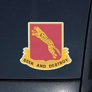  Army 138th Regiment 3 DECAL Automotive