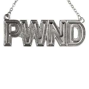 Unique Women / Girl PWND Owned Charm Necklace Pendant Comes With 16 