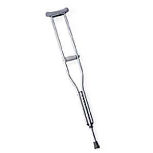  Medline Push Button Crutches   Child, 4’2 4’6, 2 