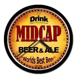  MIDCAP beer and ale cerveza wall clock 