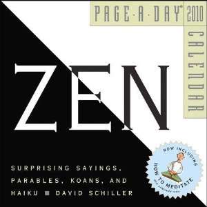  Zen Page A Day 2010 Daily Boxed Calendar
