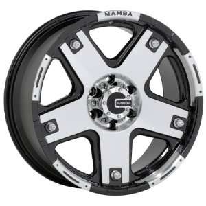 16x8 Mamba Type M6 (Black / Machined) Wheels/Rims 5x127 (MAMM6 6873B 