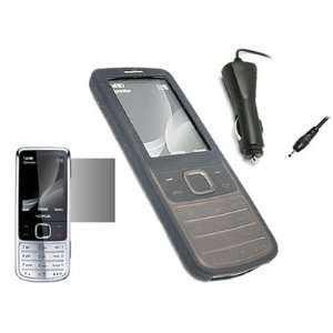 iTALKonline STARTER Pack For Nokia 6700 Classic   Black Silicone Case 