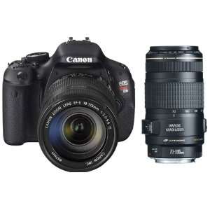  Canon EOS Rebel T3i + Canon 18 135mm + Canon 70 300mm Zoom 