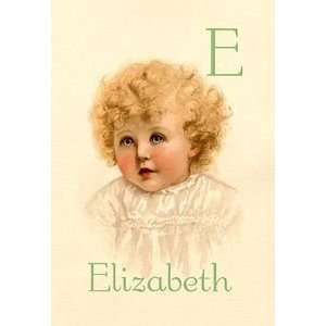  E for Elizabeth   Paper Poster (18.75 x 28.5)