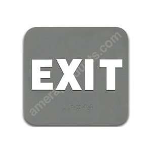  Exit Sign Grey 4411