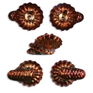  10 Forest Brown Classic Pine Cone Candle Clips ~ Made in 