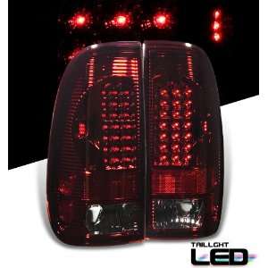  Ford 1997 2003 F150 Pu Red/Smoke Full Led Ver. Taillight 